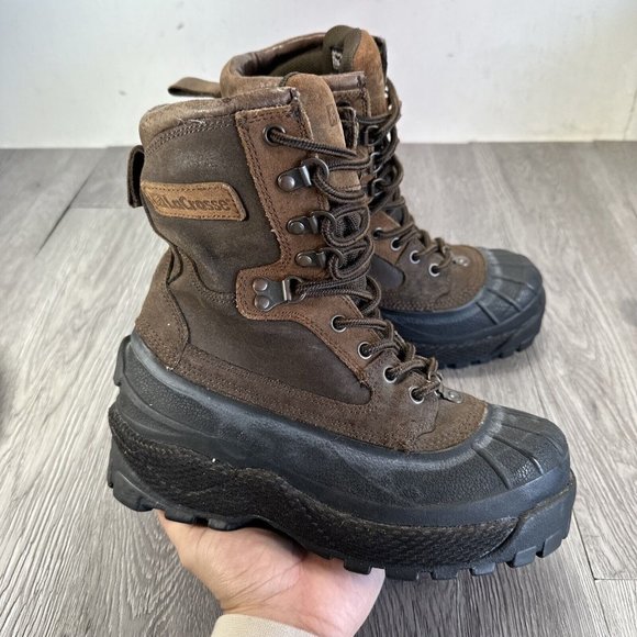 LaCrosse Leather Insulated Thermolite Winter Boots Men 6 Brown main image 10